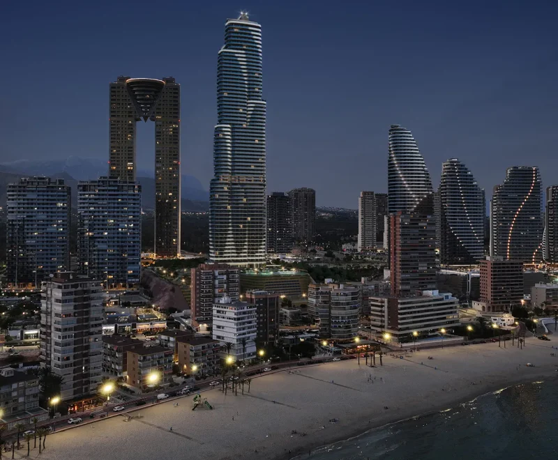Prodej luxusních apartmánú Benidorm Costa Blanca